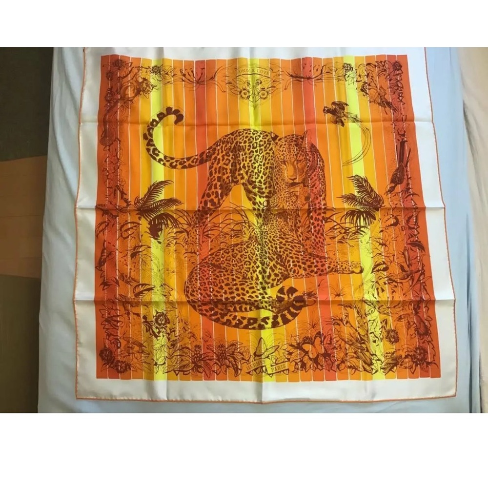 Hermes Silk Scarf